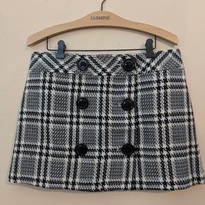 Short schoolgirl skirt